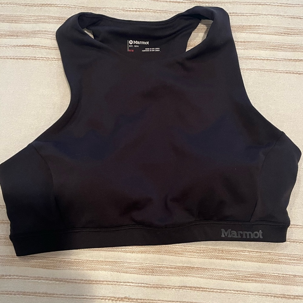 Marmot high neck sports bra